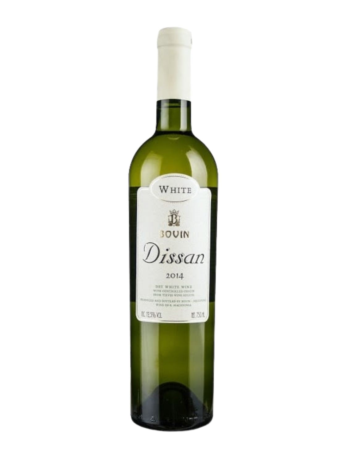 Bovin Dissan Barrel Fermented Smederevka 2018 (North Macedonia / White / Barrel Fermented, Elegant)