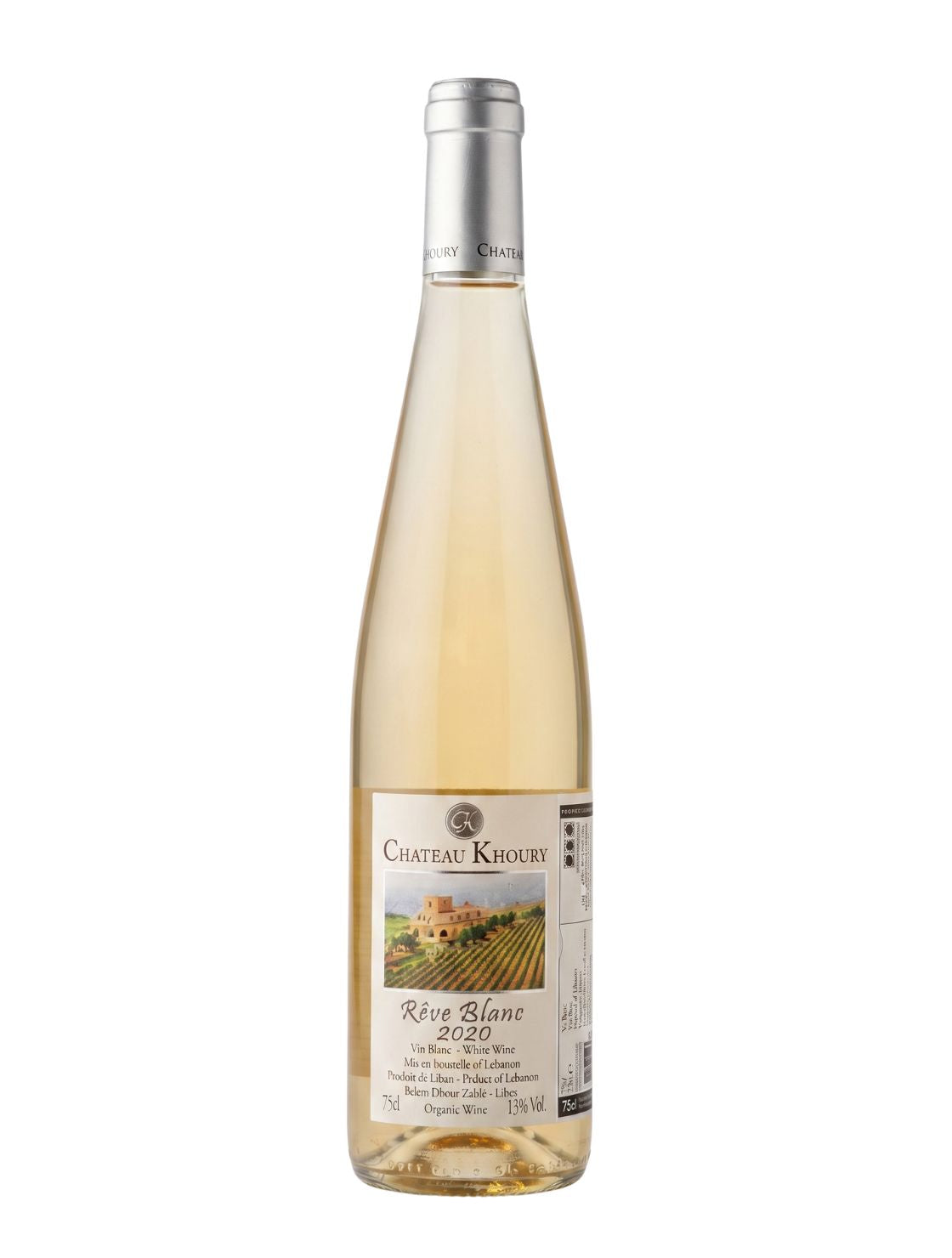 Chateau Khoury White Blend (Chateau Khoury) 2020 (Lebanon / White Wine / High Altitude & Organic)