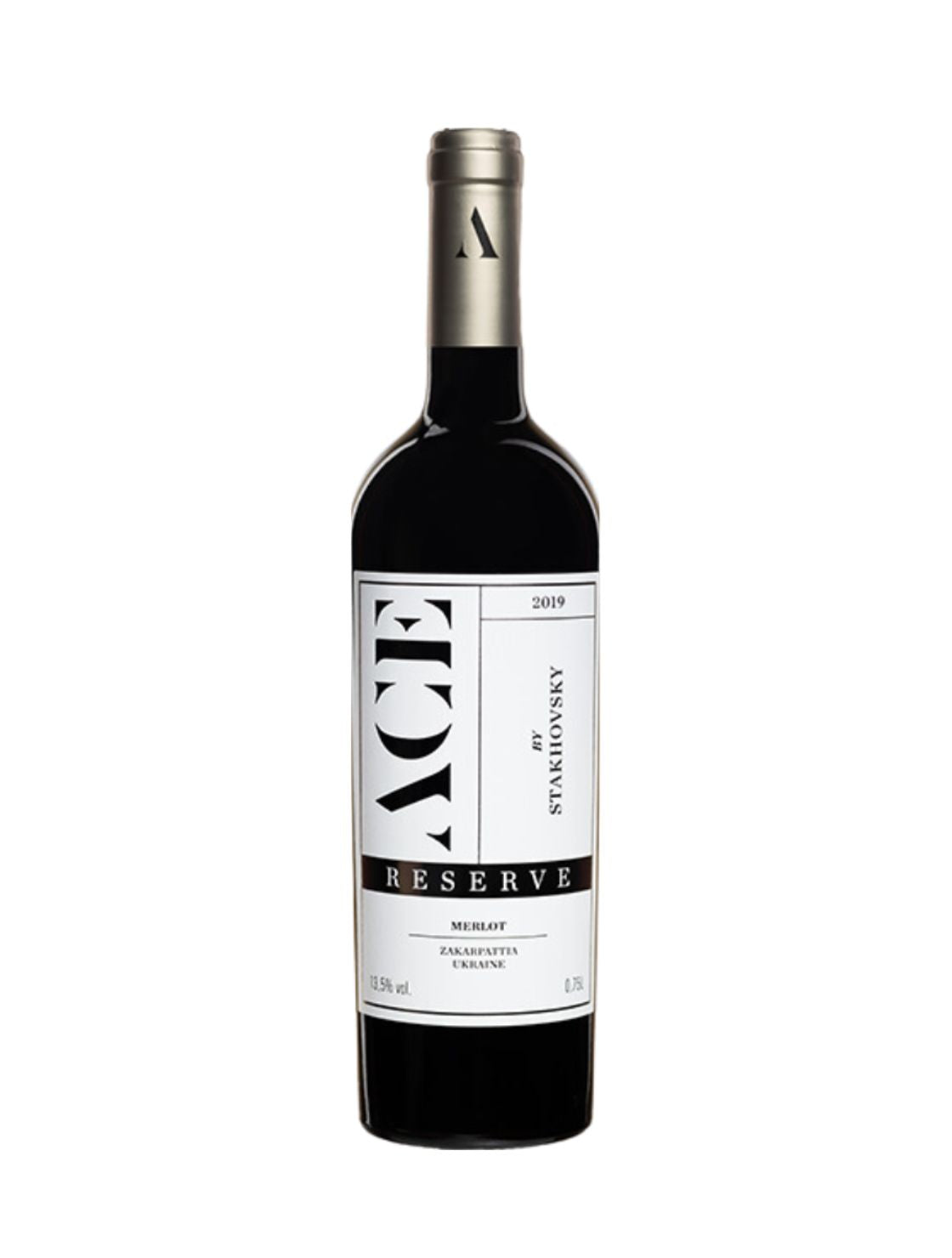 Stakhovsky Merlot ACE Reserve (Stakhovsky Winery) 2019 ［スタホフスキー メルロー ACE リザーブ］ (ウクライナ / 赤ワイン / フレンチオーク熟成・力強くエレガント)