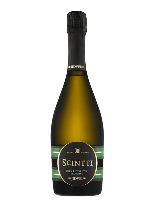 Scintti Brut White Fetească Regală (Jidvei) [Vintage] ［シンティ・ブリュット・ホワイト フェテアスカ・レガーラ］ (ルーマニア / 辛口白スパークリング / 華やか・エレガント)
