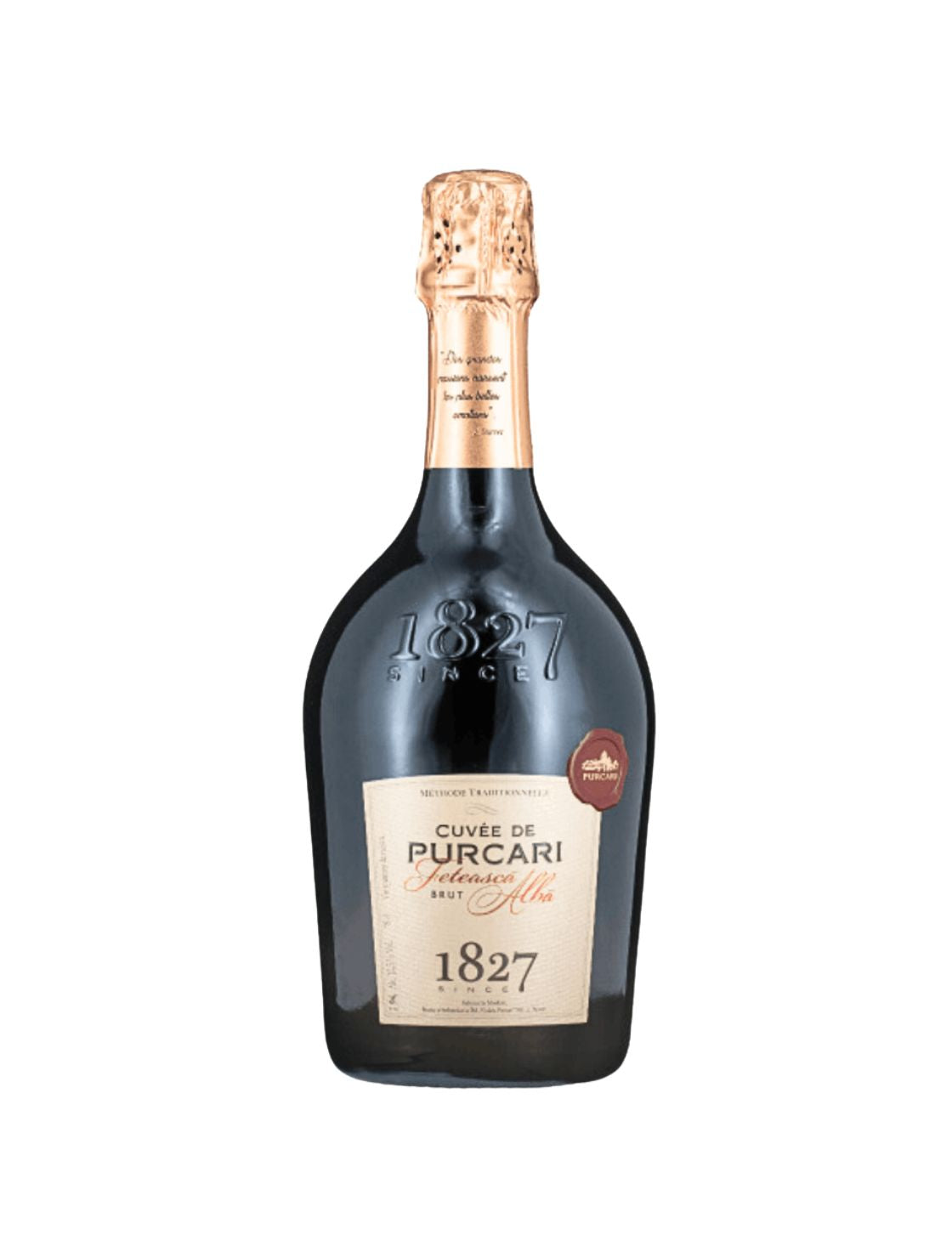 Cuvée de Purcari Fetească Albă Brut (Château Purcari) NV ［シャトー・プルカリ キュヴェ・ド・プルカリ フェテアスカ・アルバ ブリュット］ (モルドバ / 泡 / 青リンゴ、白い花)